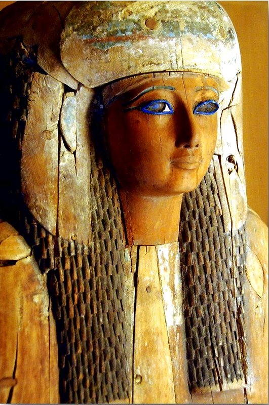 Anthropoid Coffin of Heresenes, detail_ Dynasty 26 (664-525 B.C.). Metropolitan Museum of Art, New York_. Metropolitan Museum of Art, New York